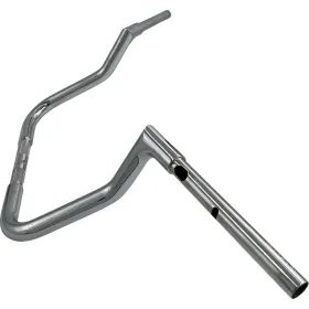 FAT BAGGERS INC. 1-1/4" EZ Install Flat Top Handlebar Chrome 32mm 91,5cm (28cm)