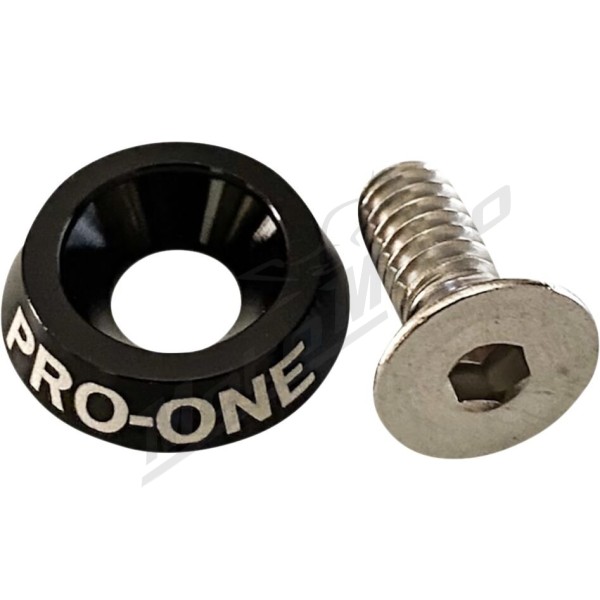 PRO-ONE PERF.MFG. Seat Bolt 1/4-20 Harley Davidson 1340-1977 96-26