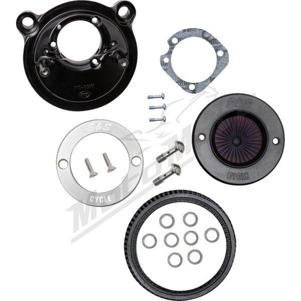 S&S CYCLE Air Stinger Stealth Air Cleaner Kit Harley Davidson XL 883-1200cc 07-22