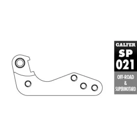 GALFER Brake disc/caliper adapter Ø270mm KTM / Husaberg 125-625 93-08