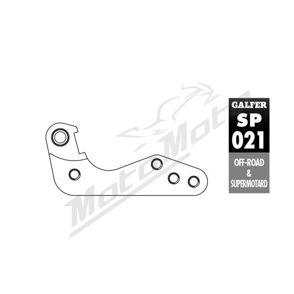 GALFER Brake disc/caliper adapter Ø270mm KTM / Husaberg 125-625 93-08