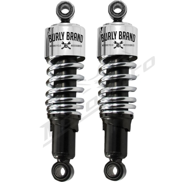 BURLY BRAND Slammer Shocks Harley Davidson XL 883-1200cc 2004-2022
