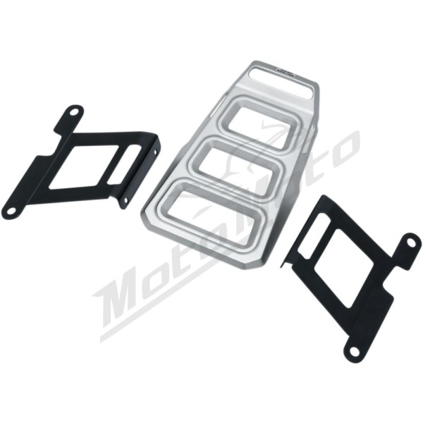 KURYAKYN Dillinger Luggage Rack Silver Harley Davidson XL / XR 883/1200 04-22