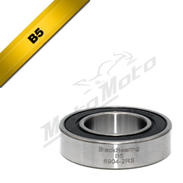 BLACK BEARING B5 Bearing 20x37x9 mm 6904-2RS