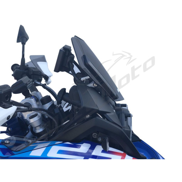 WRS BM045FS RALLYE Windscreen Dark Smoke BMW R1200GS / R1250GS 13-24