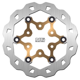 NG BRAKES 1300X Front Wave Floating Oversize Brake Disc BENELLI / CPI / DAELIM / DERBI / HONDA / MBK / PEUGEOT / SYM / YAMAHA