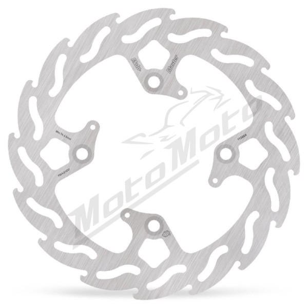 MOTO-MASTER Flame Rear Brake Disc Triumph Bonneville / Scrambler / Speed Triple / Street Twin / Tiger 900/1200 08-24