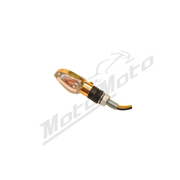 Hyper mini universal turn signals 2pcs Gold