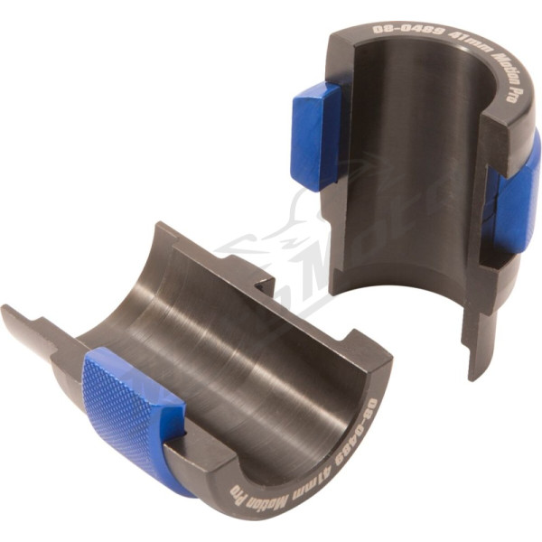 MOTION PRO Ringer Šakės riebokšlių montavimo įrankis 41mm Harley Davidosn / Honda / Indian / Kawasaki / Suzki / Yamaha 200-1690 85-25