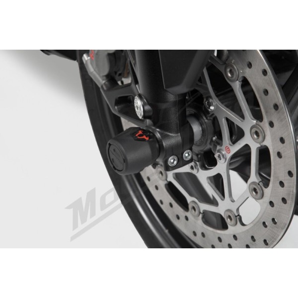 SW-MOTECH Front Axle Slider Set Kawasaki EN / Ninja / Z 650 16-26