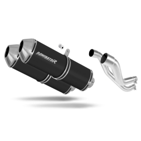 Aprilia Pegaso 650 Strada 2007-2010 Exhaust Silencer Muffler OVR BLACK + dB killer