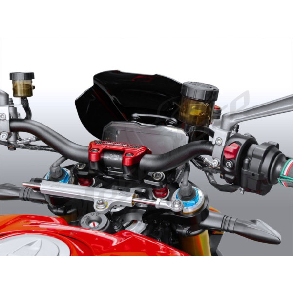 WRS SPORT PLUS Windscreen Matt Black Ducati Streetfighter V4 1100cc 20-22