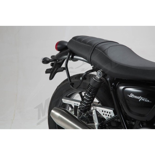SW-MOTECH Legend Gear LC1 šoninės daiktadėžės Brown Edition Triumph Street Cup / Street Twin 900 16-22