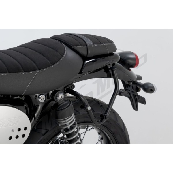 SW-MOTECH Legend Gear LC2 Side Bag System Brown Edition (Left) Triumph Street Cup / Street Scrambler / Street Twin 900 16-22