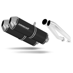 Kawasaki Z1000 2003-2006 Exhaust Silencer Muffler OVR BLACK + dB killer