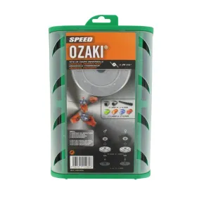 Ozaki Speed Trimmer head, Aluminium, 2-lines, Nylsaw-line (inc. 8pcs 3mm)