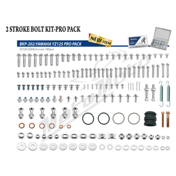 Accel Pro Pack Bolt Set Yamaha WRF 450cc 12-15
