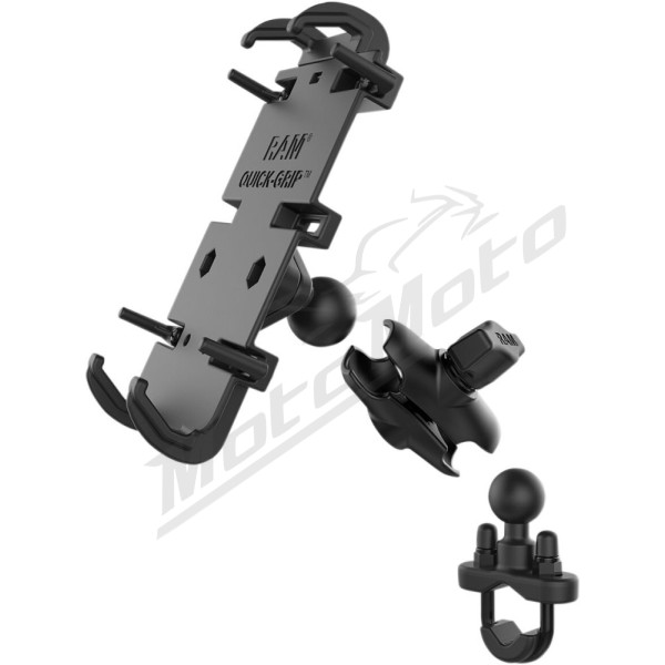 RAM MOUNTS Quick Grip™ Phone Mount with U-Bolt Base