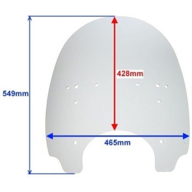 Universal Windscreen 465x549MM