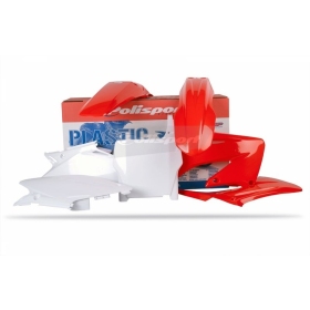 Polisport plastikų komplektas Honda CR 125/250cc 04-07 Raudona / Balta