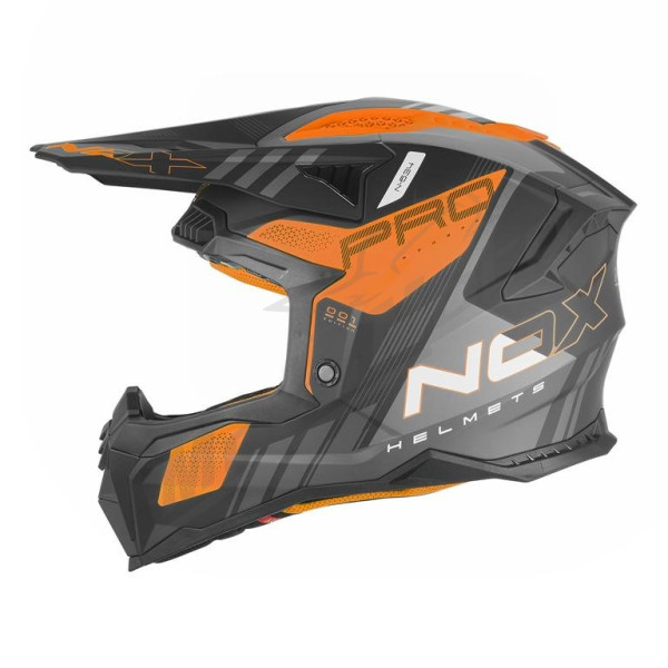Krosinis šalmas Nox N634 Storm
