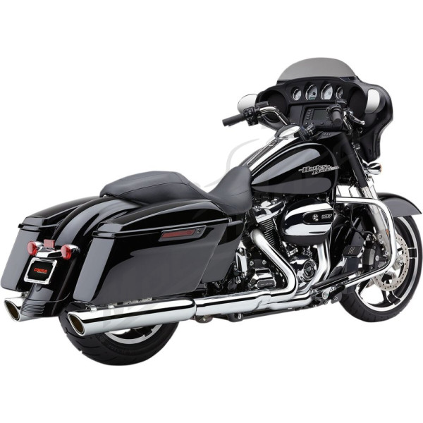 COBRA 909 Twins Slip-On Duslintuvai Harley Davidson FLHFB / FLHR / FLHRC 1750-1977cc 17-25