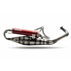 YASUNI Carrera 10 išmetimo sistema Raudona GILERA / PIAGGIO 50 1991-2020
