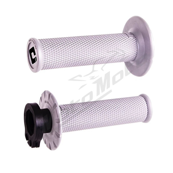 ODI No-Waffle MX V2 Lock-On Grip 22mm White (Pro Soft)