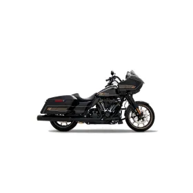 RINEHART RACING 500-1111 4.5" HP45 XL Slip-On Mufflers for Harley Davidson FLH / FLHR / FLHRC / FLHRXS / FLHT 1750-1977cc 17-25