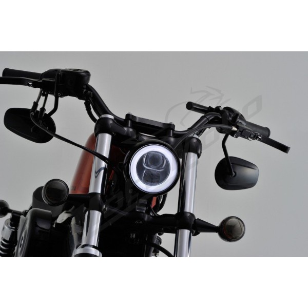 DAYTONA CAPSULE120 Universal Headlight 120mm (bottom mount)
