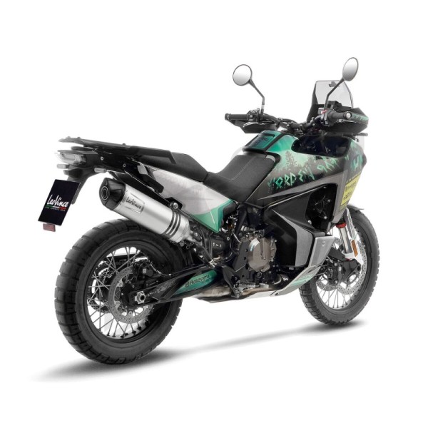 LEOVINCE LV One Evo Stainless Steel Slip-On Muffler KTM ADVENTURE 790-890 19-25/CF MOTO MT 800 22-25