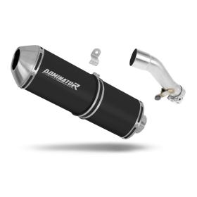 Honda NC 700 / 750 X 2012-2020 Exhaust Silencer Muffler OVR BLACK + dB killer