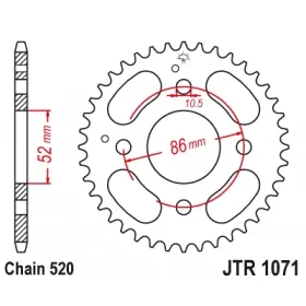 Rear sprocket JTR1071