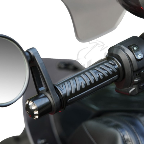 SHOW CHROME Combat Rankenėlės juodos Can Am Ryker 600-900 19-24