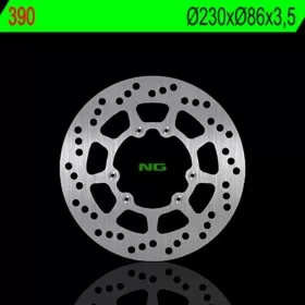 NG BRAKES 390 Front Fixed Brake Disc YAMAHA DT / TT / YZ 125-600 86-05