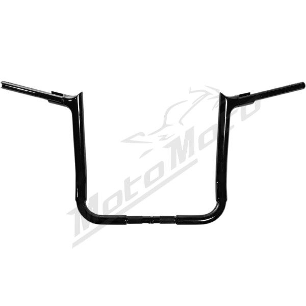 FAT BAGGERS INC. Pointed Top Handlebar Black 91.5x35.5cm Harley Davidson FLHTK / FLHXS / FLHX / FLHTKL 1690-1923 10-20