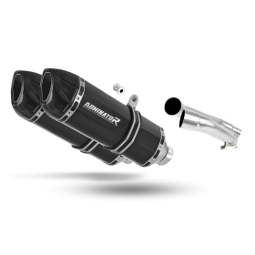 Honda CBF 1000 2006-2009 Exhaust Silencer Muffler HP1 BLACK + dB killer