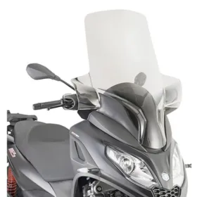 KAPPA Priekinis stiklas skaidrus 84x69cm Piaggio MP3 300 HPE 19-24