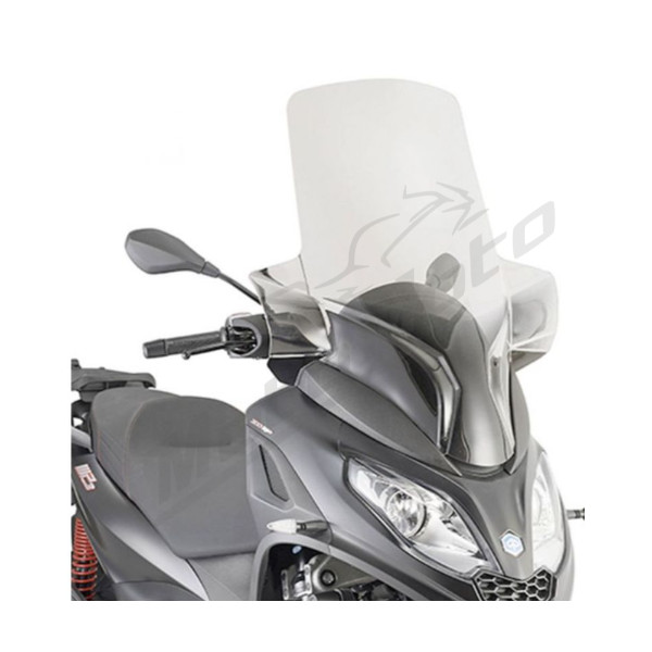 KAPPA Priekinis stiklas skaidrus 84x69cm Piaggio MP3 300 HPE 19-24