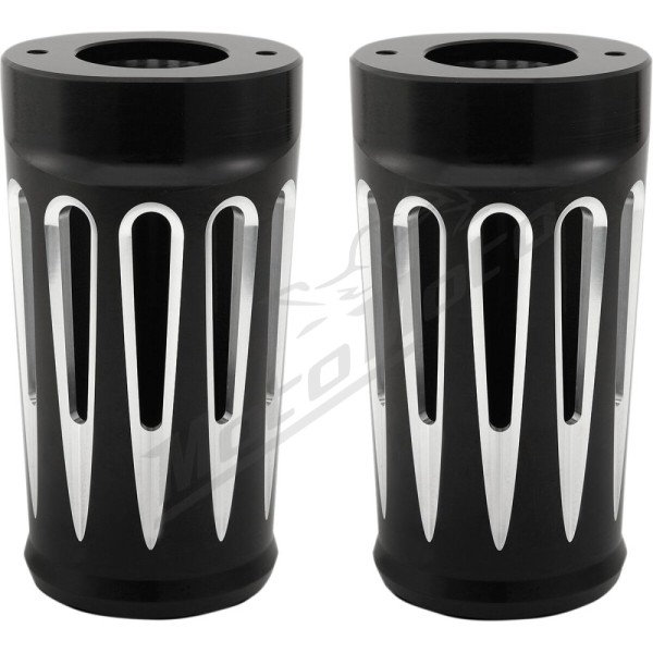 ARLEN NESS Aluminum Fork Boot Covers Harley Davidson FLH / FLHFB / FLHR / FLHRC / FLHRXS / FLHT / FLHTCU / FLHTCUL 1690-1923cc 14-24
