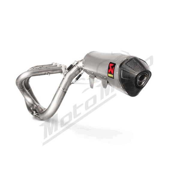 AKRAPOVIC Evolution Line Full Exhaust System Titanium / Carbon Fiber Yamaha YXZ 1000 16-25