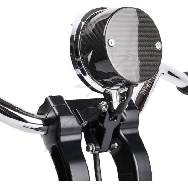THRASHIN SUPPLY CO. Softail Gauge Relocation Kit Harley Davidson FXBB / FXBR / FXLRS 1868-1923cc 20-25