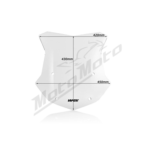 WRS BM023T SPORT Windscreen Clear BMW R1200GS / R1250GS 13-24