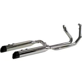KHROME WERKS 2-Into-2 Two-Step Crossover Header System Harley Davidson FLHFB / FLHR / FLHRC / FLHRXS 1750-1977cc 17-24