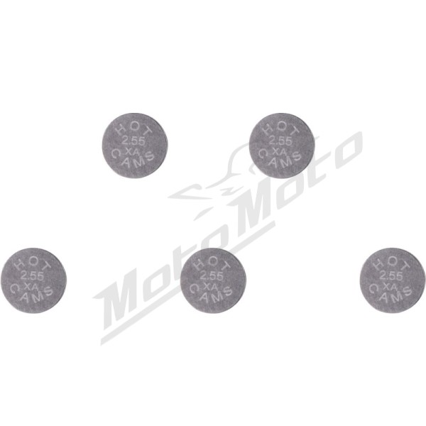 HOT CAMS Replacement Valve Shims Ø10x2,55 mm - 5pcs