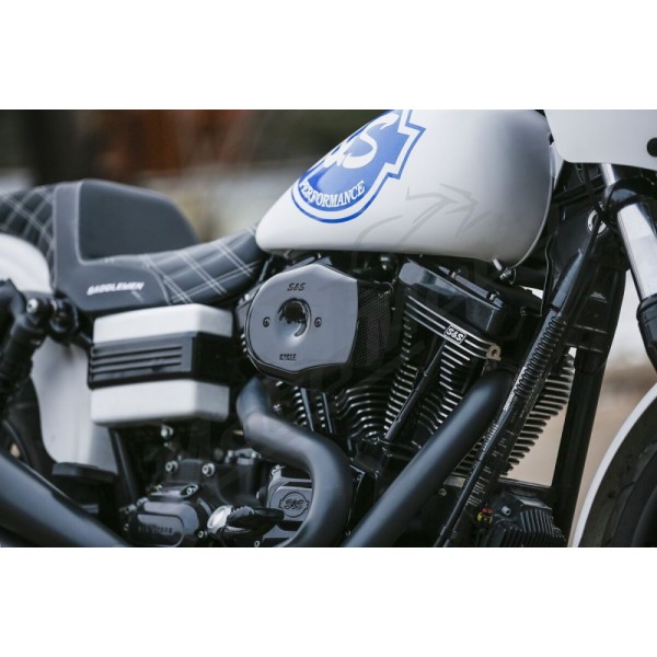 S&S CYCLE Stealth Air Cleaner Cover Harley Davidson FLD / FLDE / FLFB / FLFBS 1450-1977cc 99-23