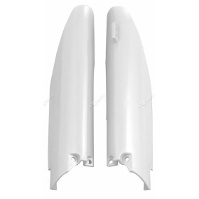 RACETECH Fork Guards SUZUKI RM, RM-Z 125/450cc 07-19 White