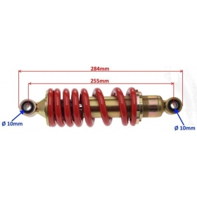 Rear shock absorber JUNAK 905 284mm Ø10