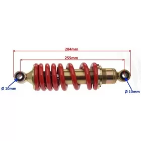 Rear shock absorber JUNAK 905 284mm Ø10