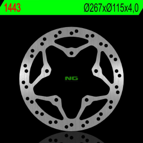 NG BRAKES Front Fixed Brake Disc 267mm Yamaha Xenter 125-150cc 12-17